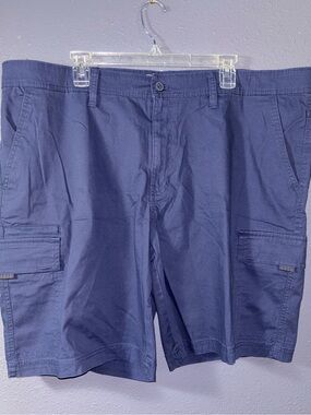 Weatherproof Men's Navy Cargo Shorts
